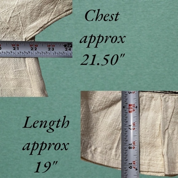 NWT FREE PEOPLE Iggie Embroidered Scoop Neck Long Sleeve Cotton Crop Top/Md - Picture 16 of 16